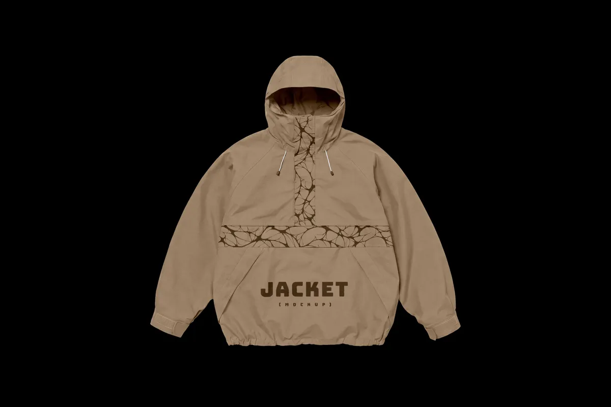 Anorak Jacket Mockup