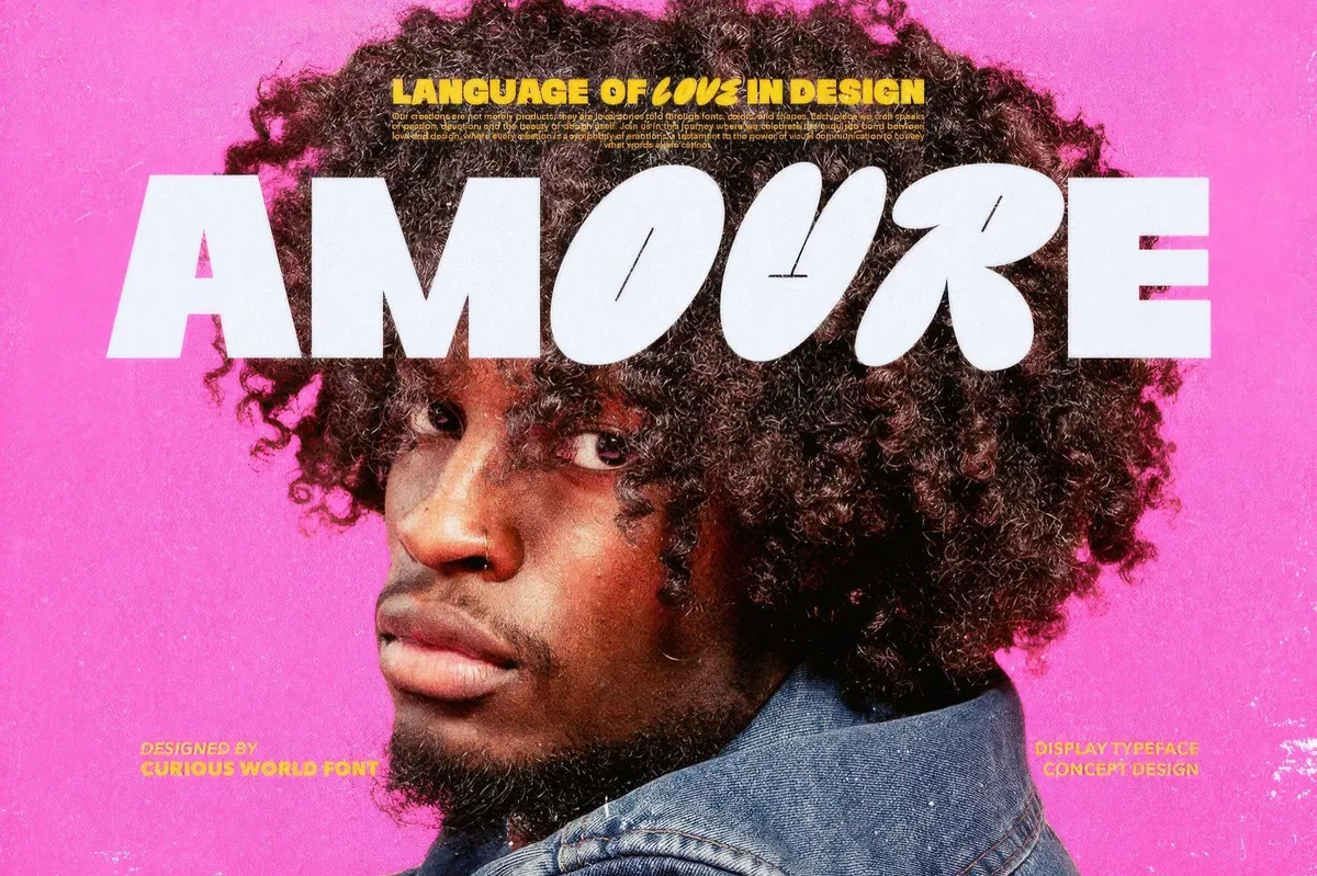 Curious World — Fancy Bold Font