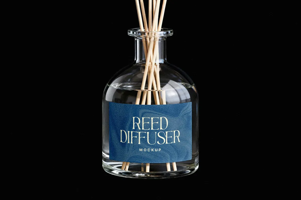 Aroma Reed Diffuser Mockup