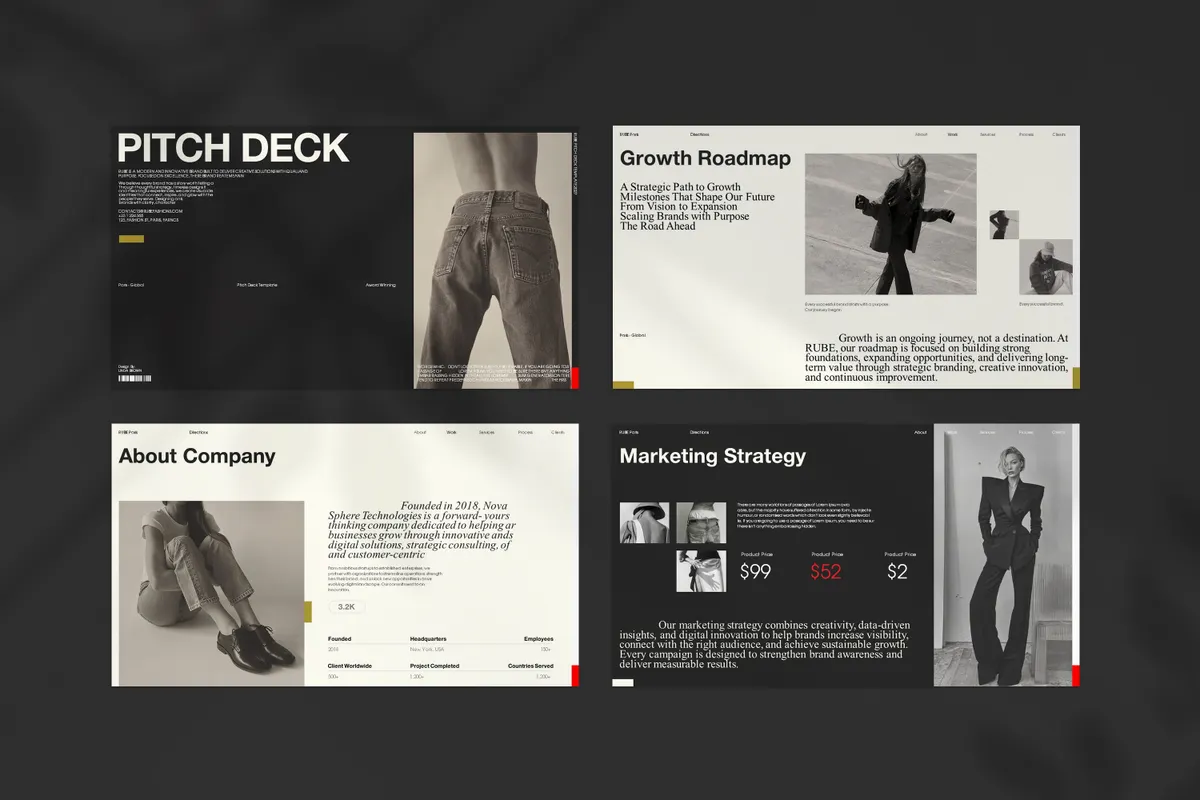 RUBE - Pitch Deck Presentation