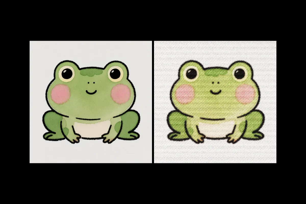 Embroidery Stitch Texture Effect