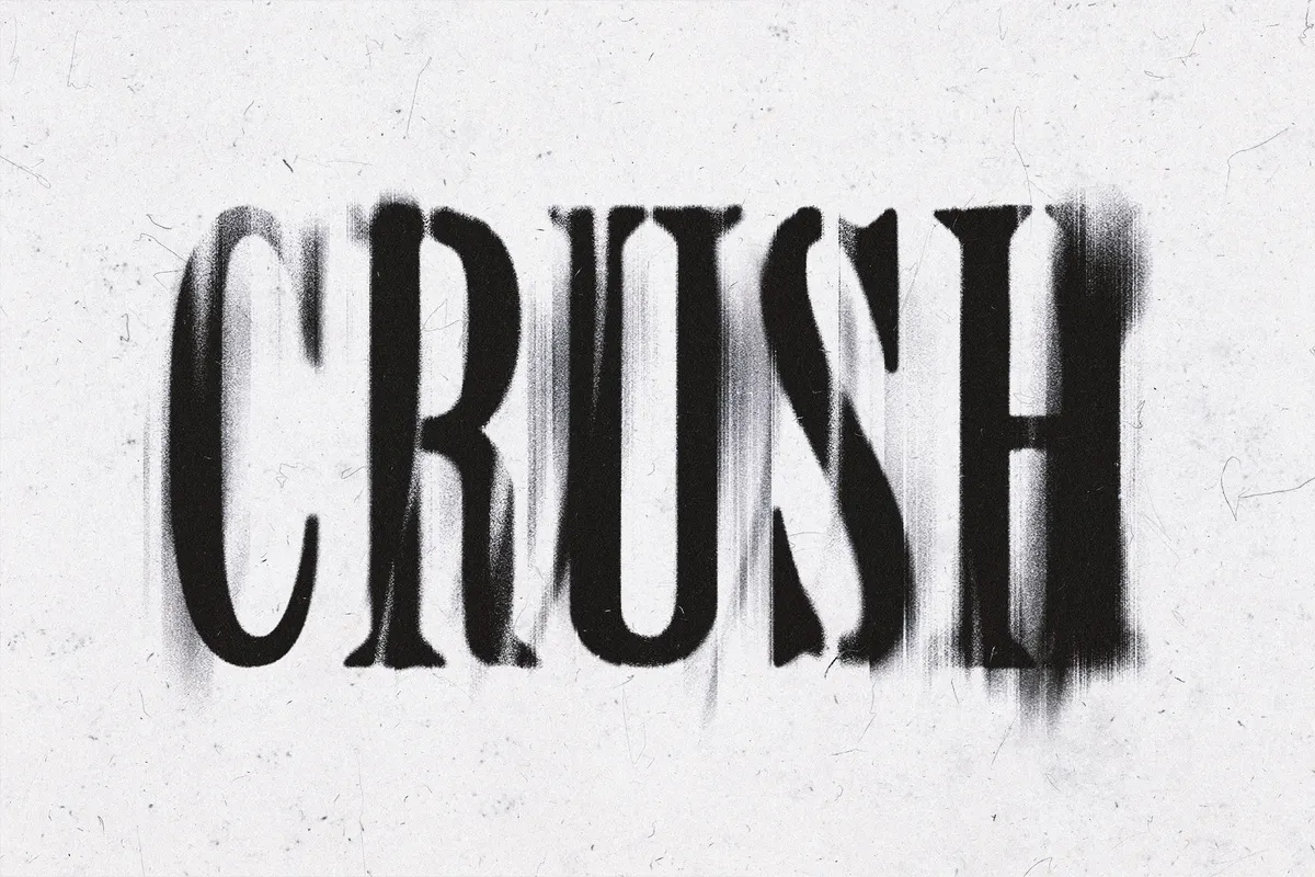 Grunge Bad Distortion Text Effect