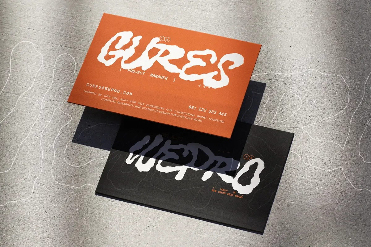 Bornea Brush - Organic Graffiti Script Font