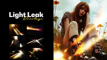 Light Leak Overlays