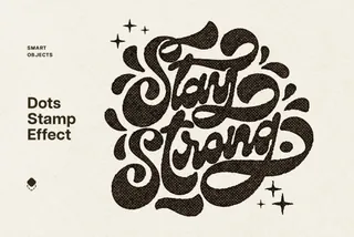 Craft Dots Stamp Effect