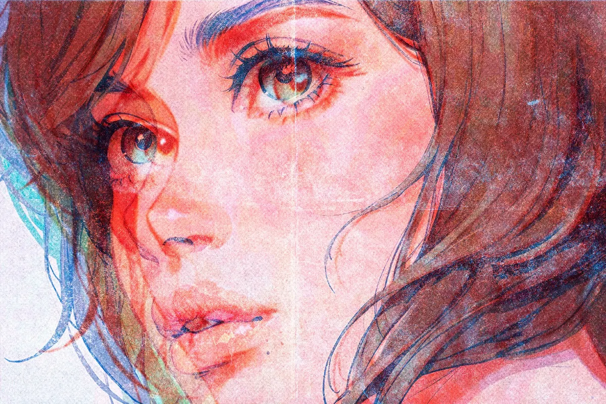Vintage Overprint Photo Effect
