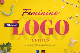 Feminine Minimal Logos Vol. 2