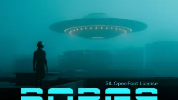 Borg 9 - 80s Tech Font