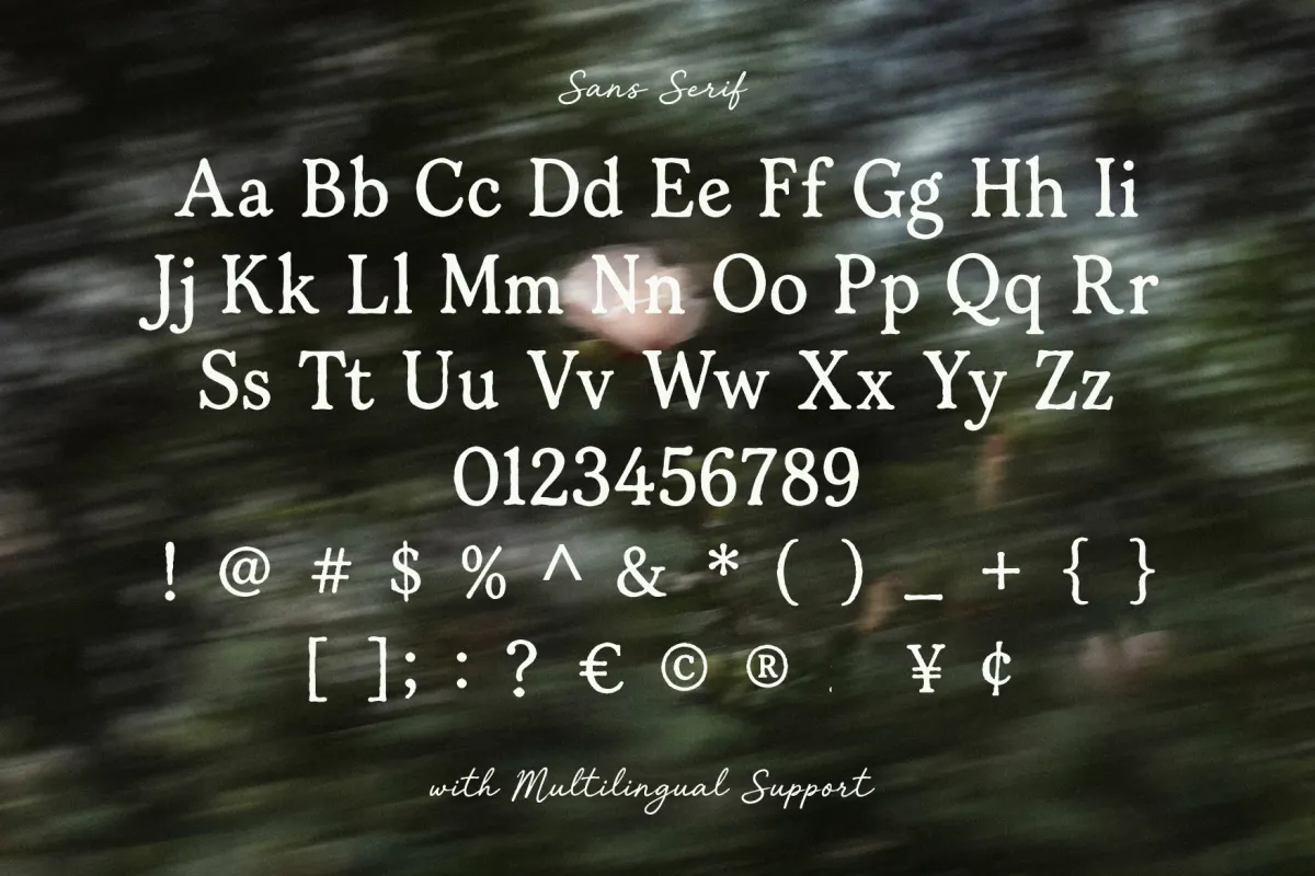 Tjiwidej Heritage – Serif & Script Font Duo