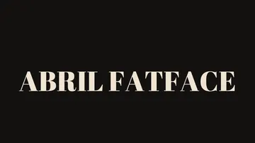 Abril Fatface - Free Font