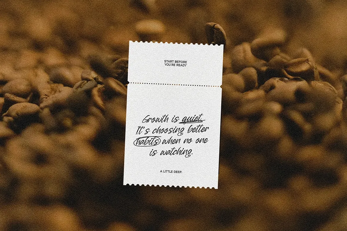 OverSlept - Handwritten Brush Script Font