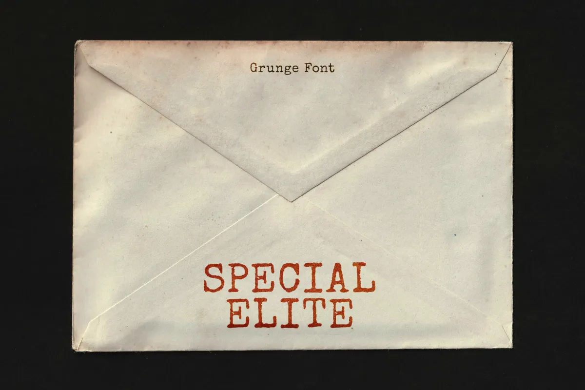 Special Elite Font