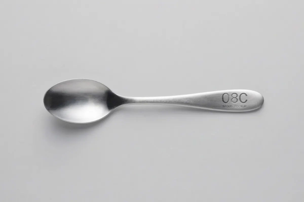 Elegant Spoon Mockup