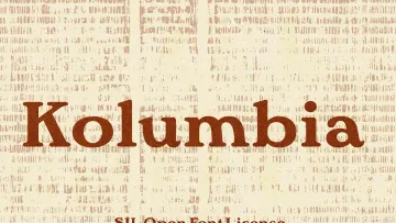 Kolumbia Font