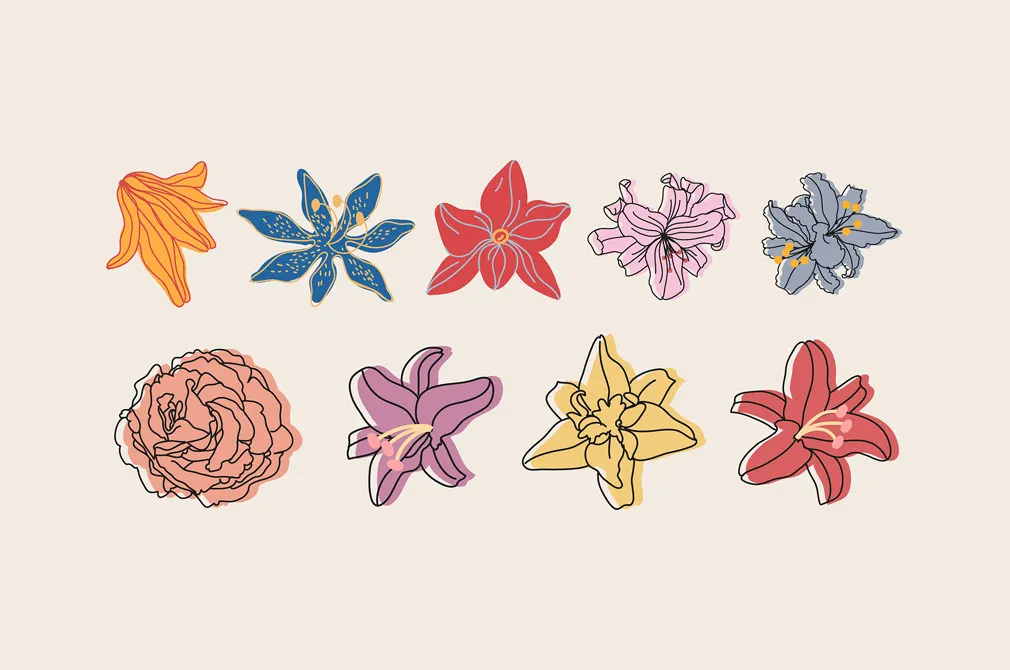 Floral Patterns Collection