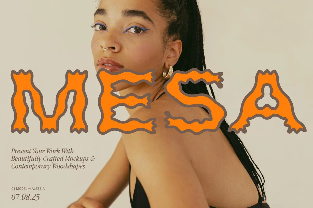 Plateau Display Font