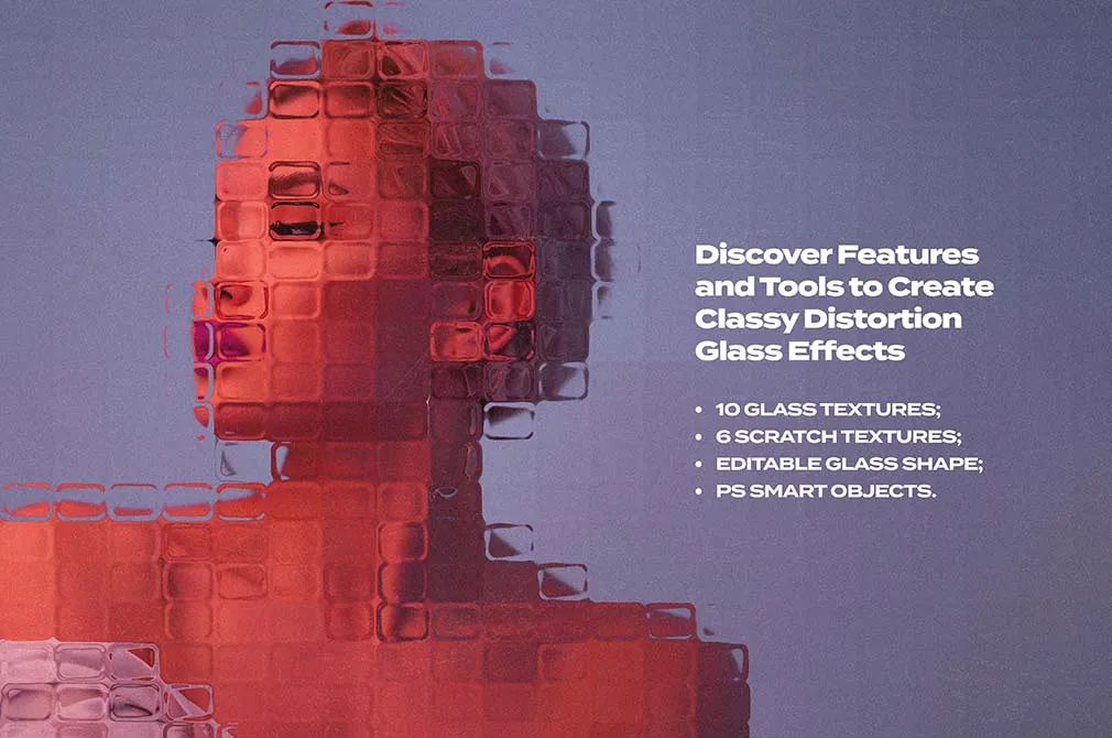 Patterned Glass Effect