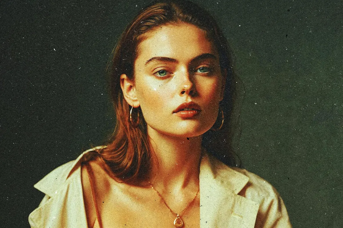 Vintage Glow Photo Effect