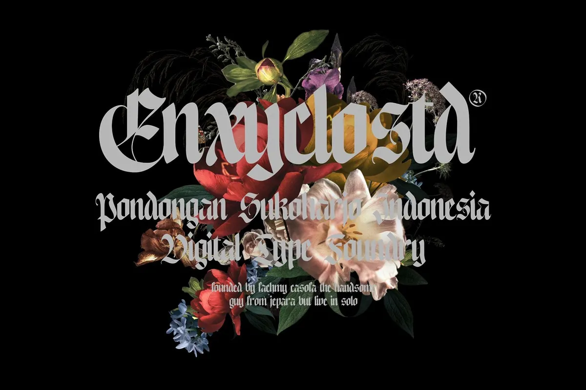 NCL Enigmatic Waesbendiy — Blackletter Font