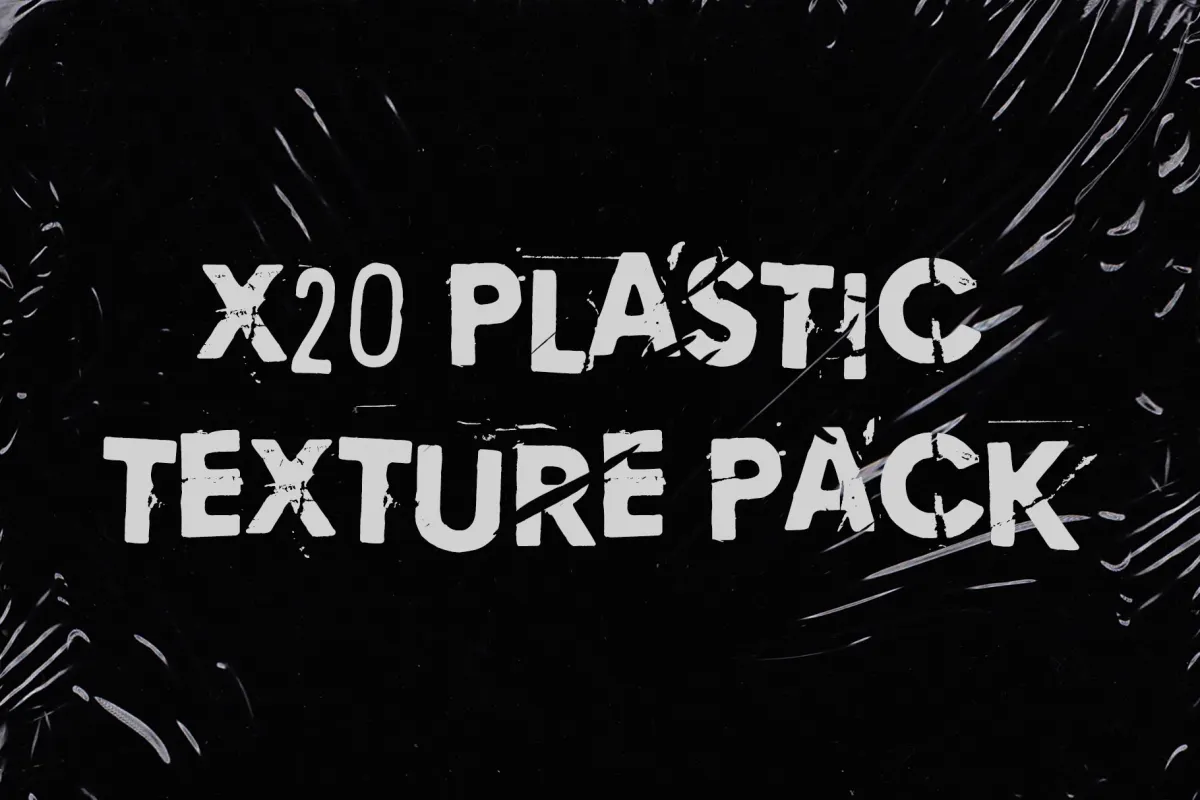 X20 Plastic Wrap Texture Pack