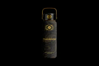 Thermos Mockup with Metal Loop