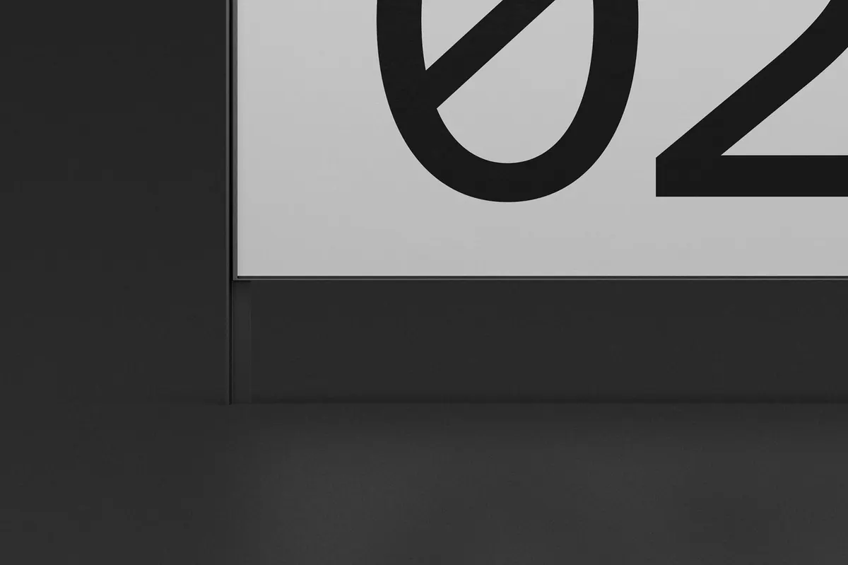 Minimal Outdoor Poster Mockup