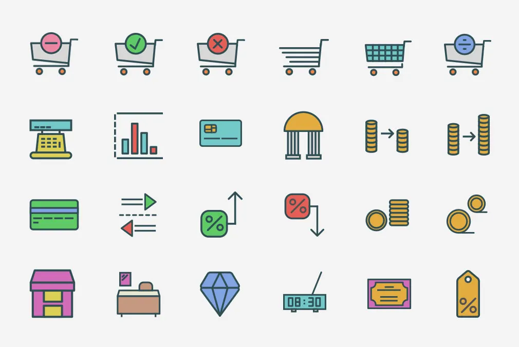 Marketing Swifticons Set