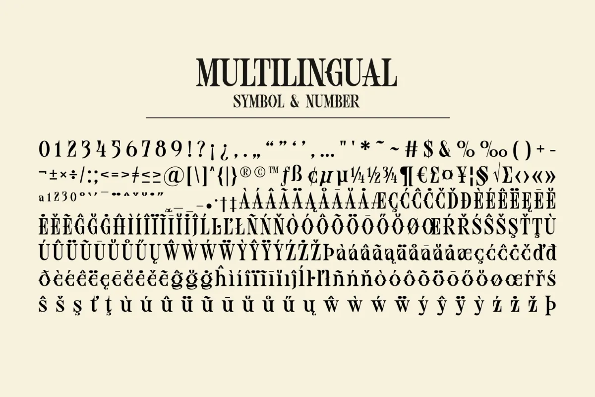 Offwall - Western Display Serif Font