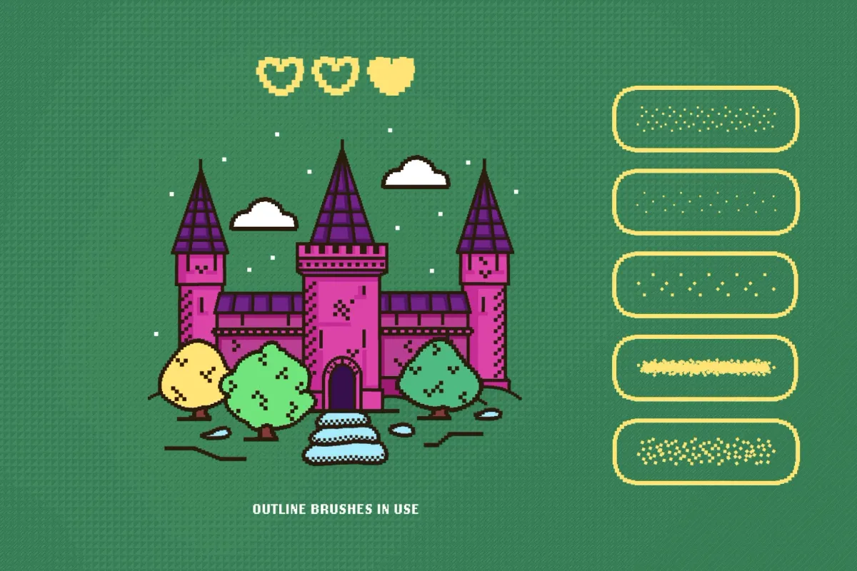 Pixel Mania Affinity Brushes