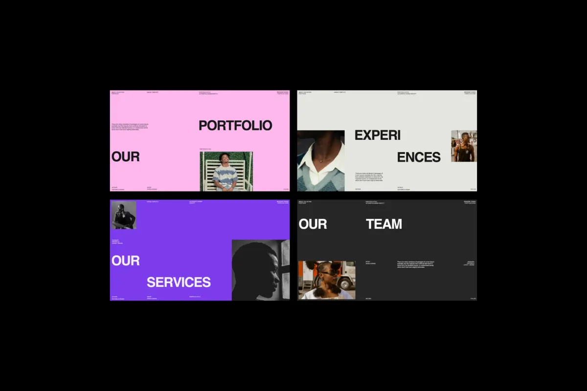 Services Guide - Keynote Presentation Template