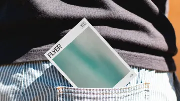 Flyer Mockup in Pocket