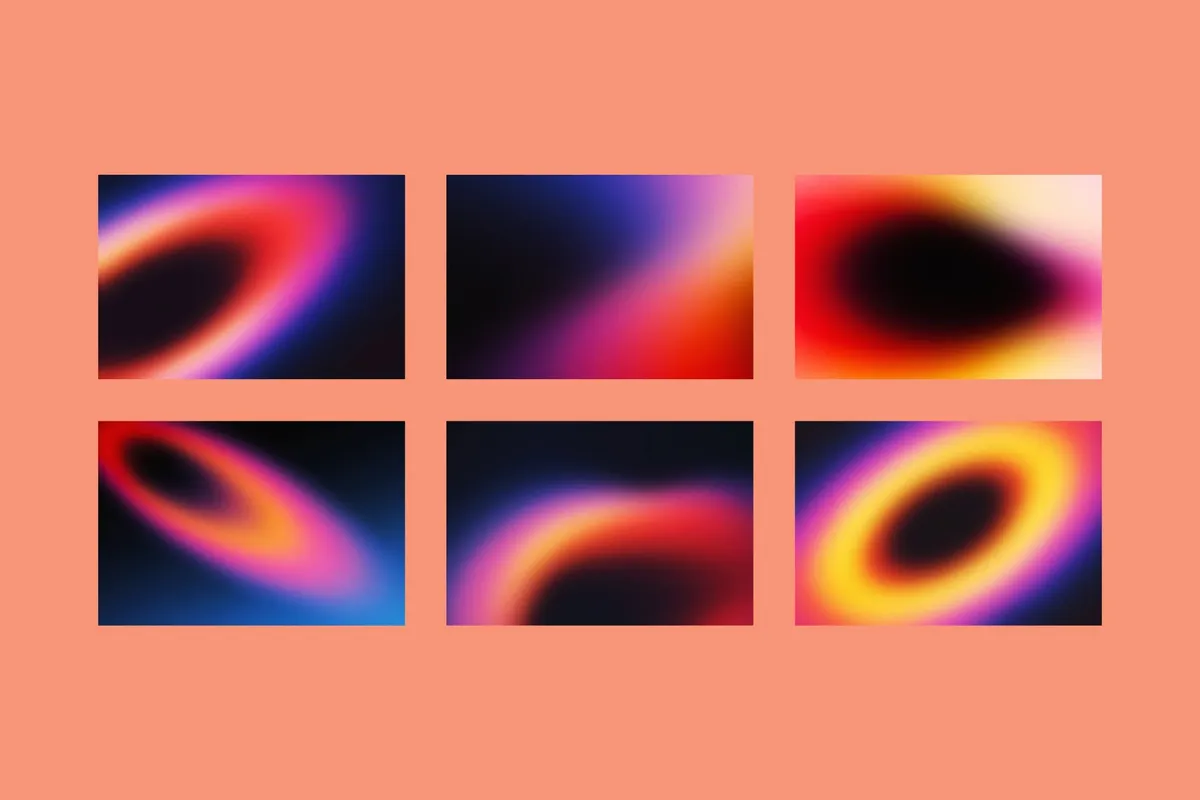 Modern Mesh Gradient Textures