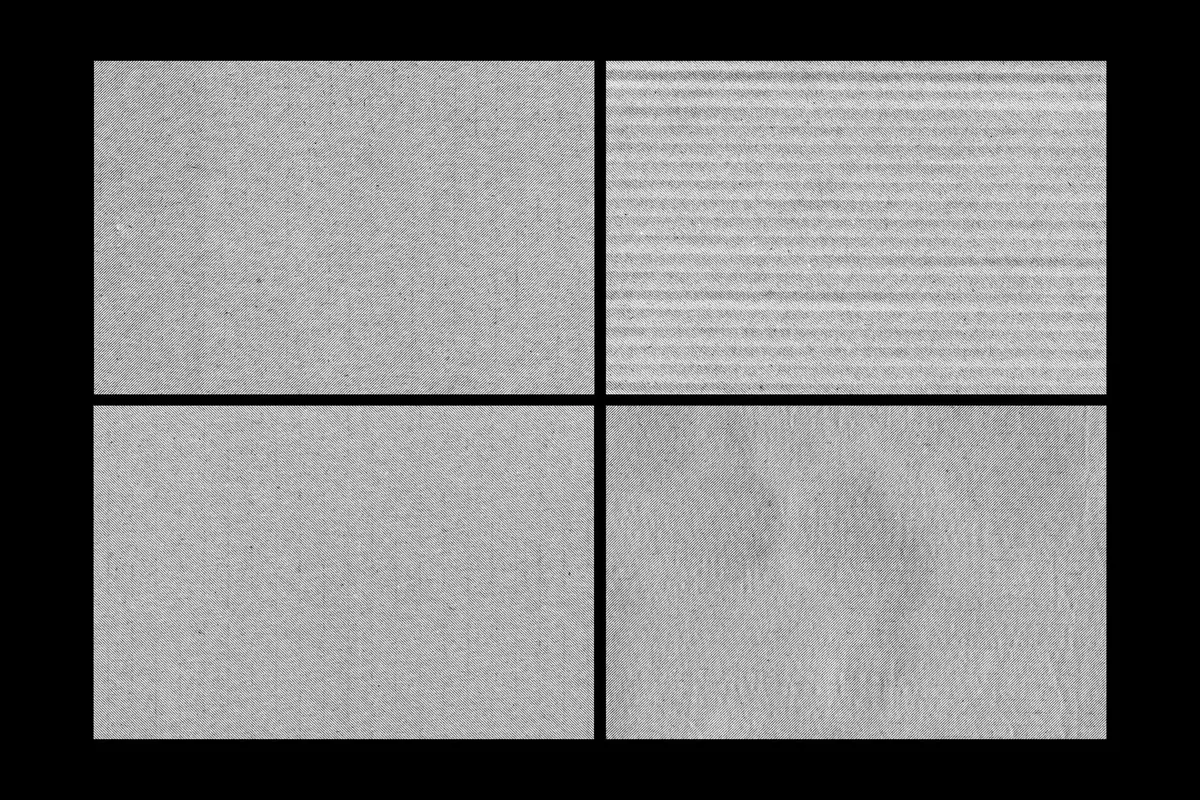 Gray Halftone Cardboard Textures