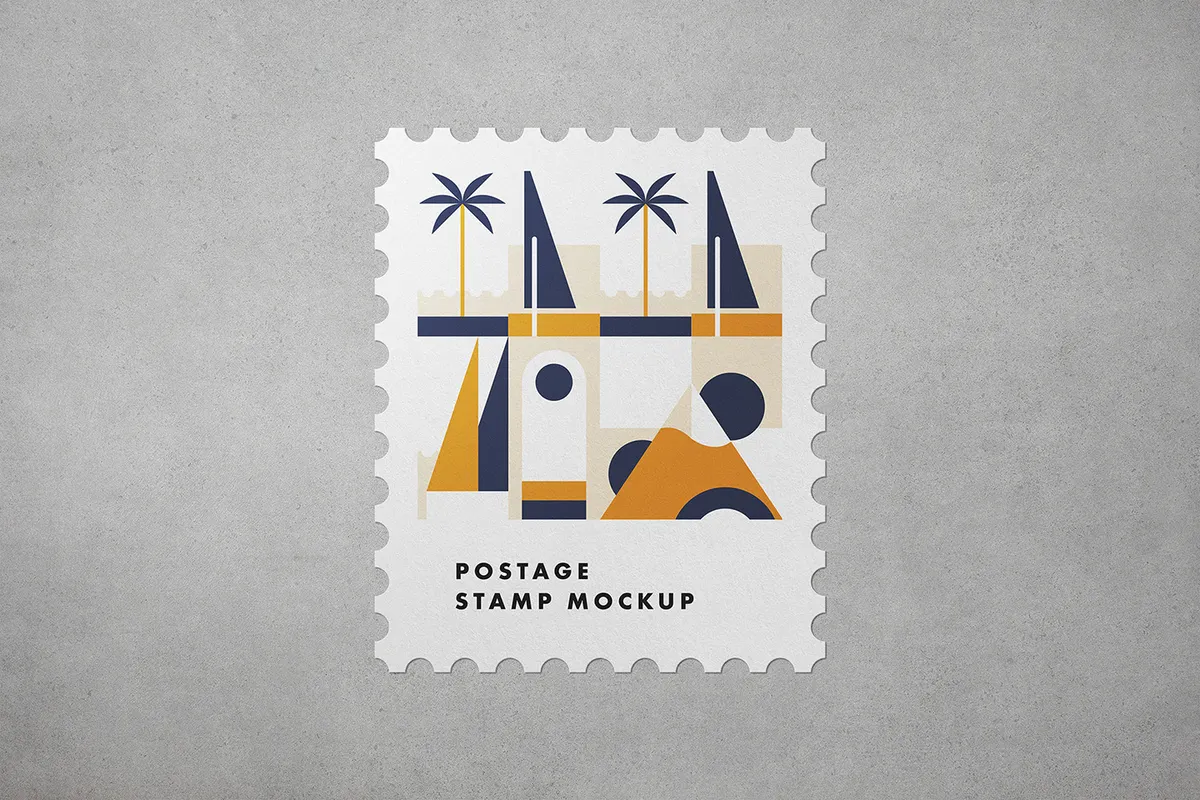Postage Stamp Mockups