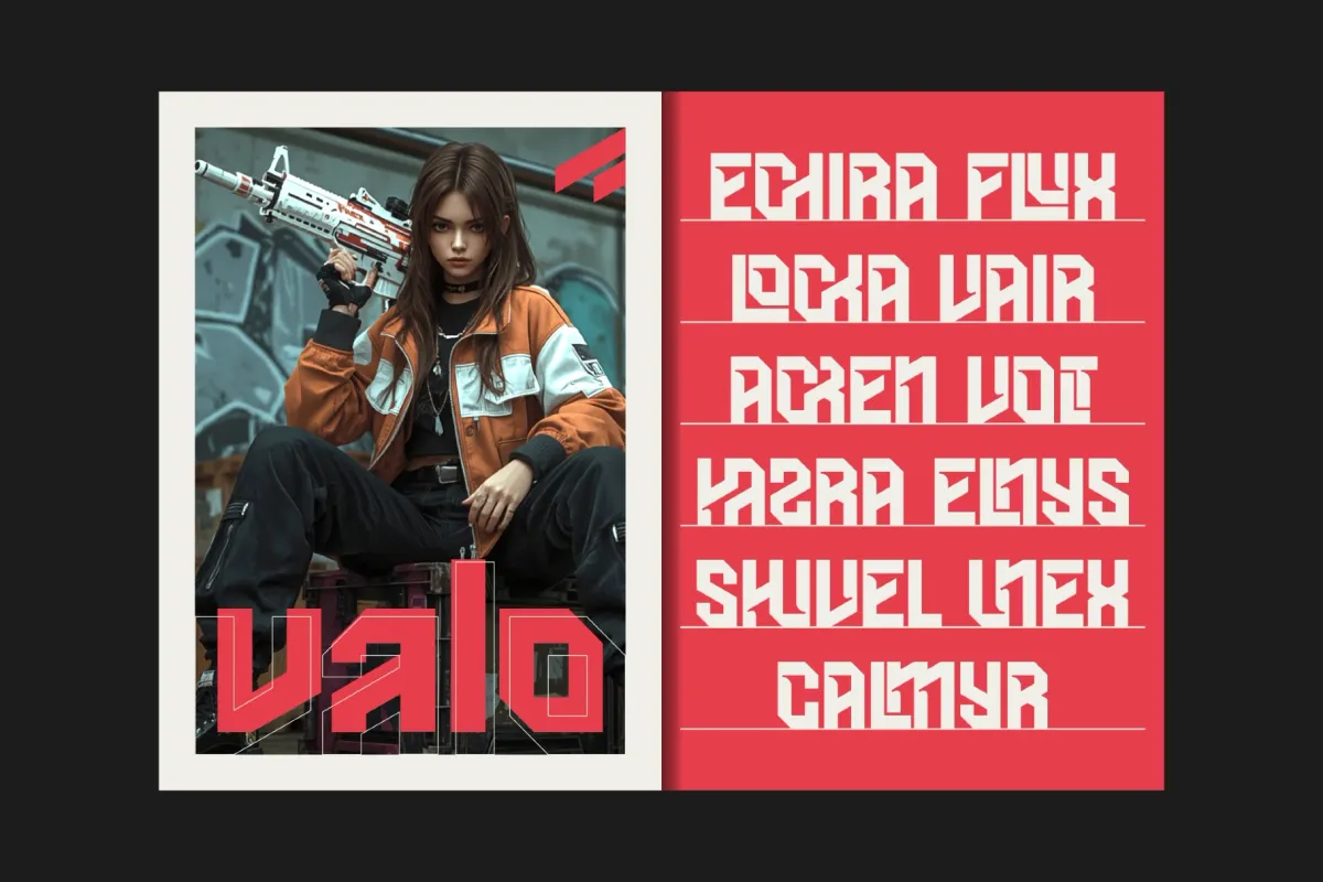 Pristh - Bold Tech Display Font