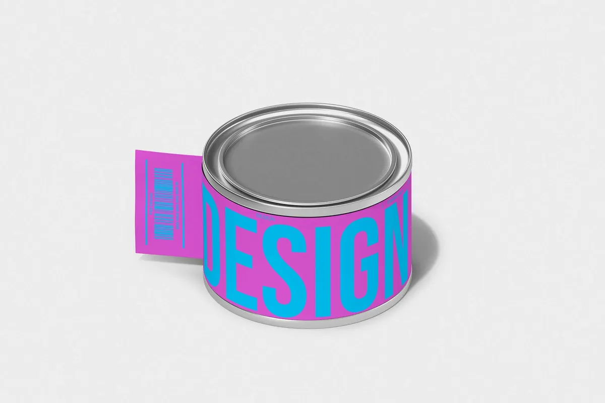Paint Can Mockup Vol.1