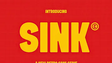 Sink —  Retro Sans Serif Font