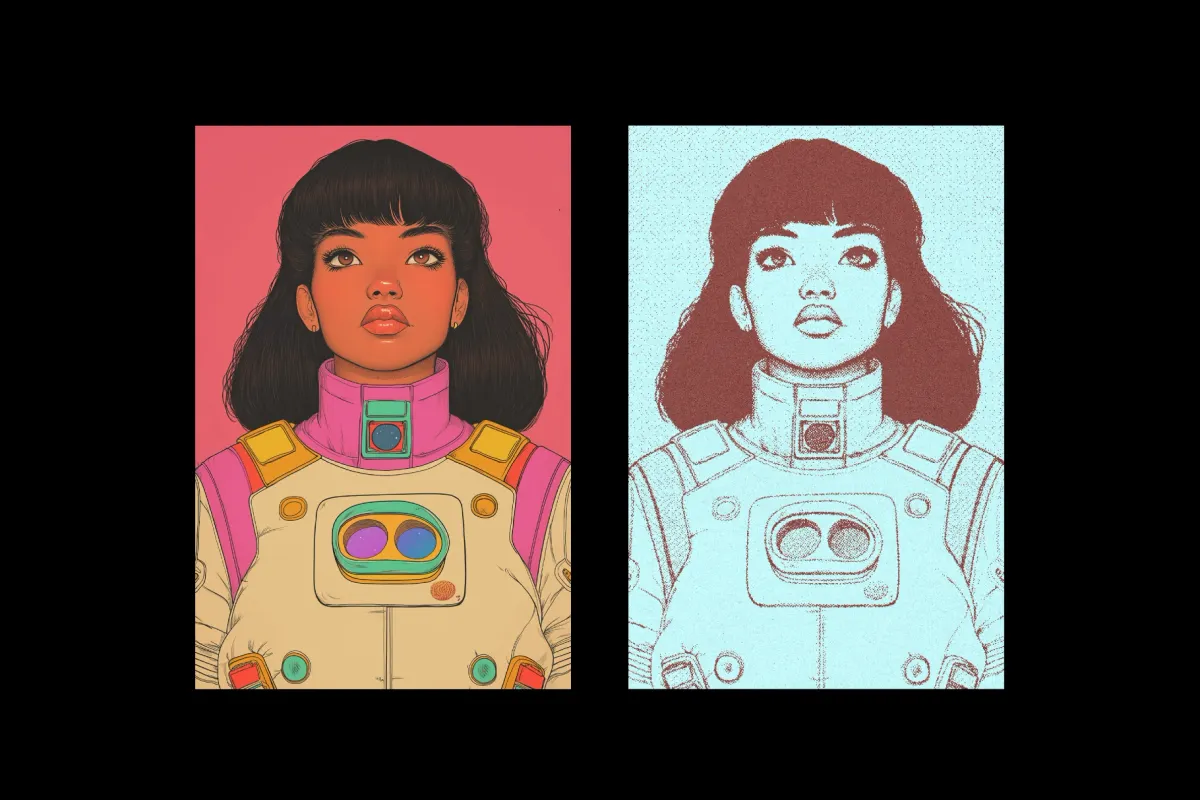 Bitmap Pixel Photo Effect