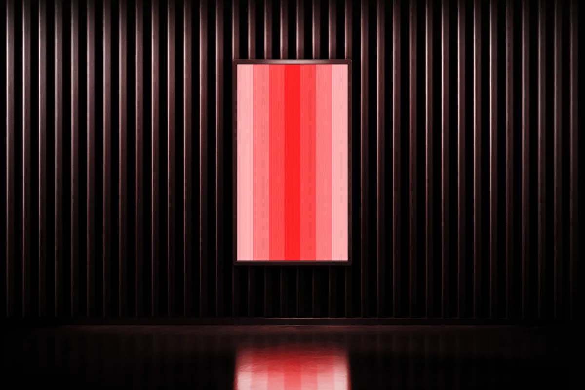 Glowing Screen Mockups Set