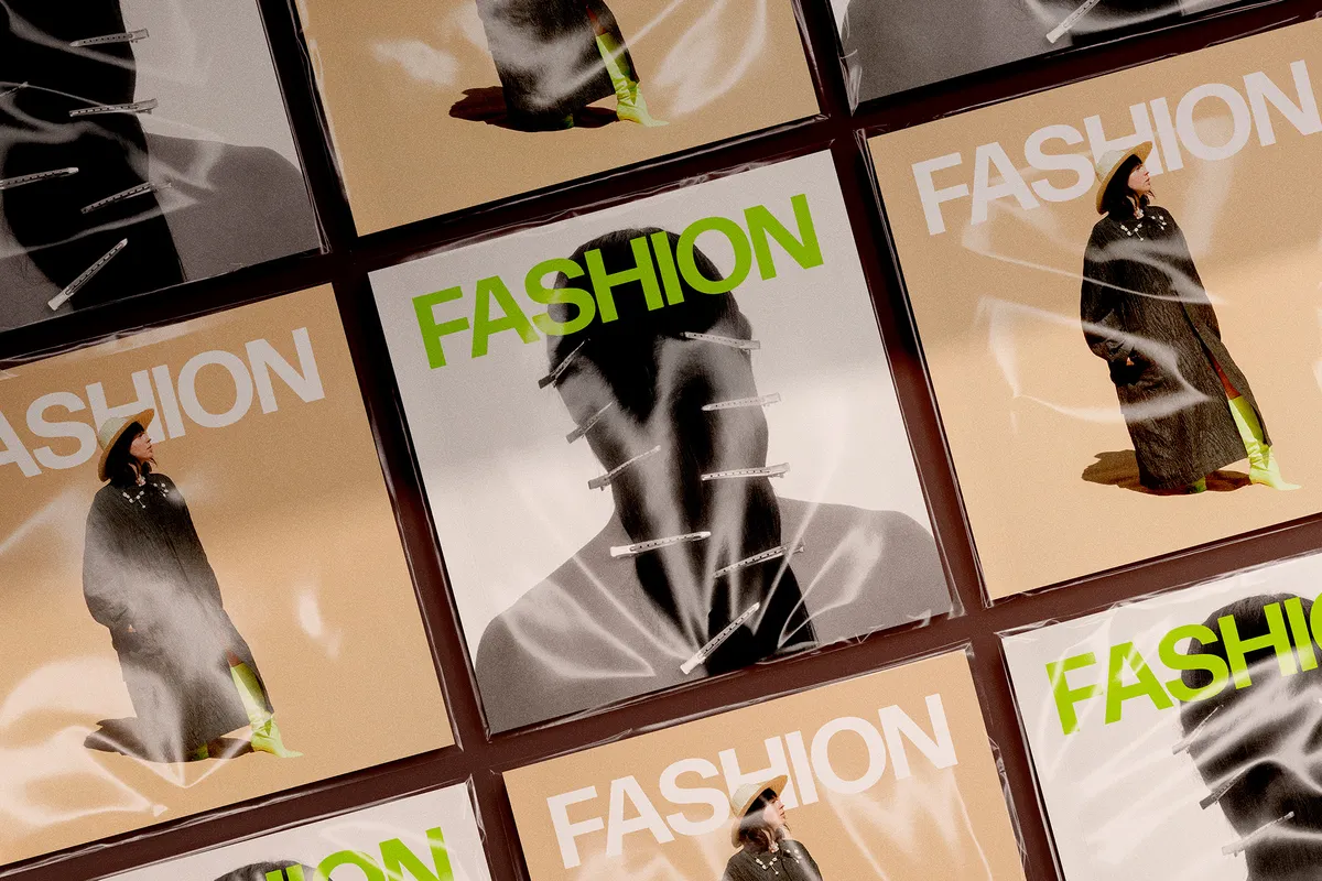 Square Magazine Mockups Collection