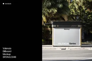 Valencia Street Billboard Mockup