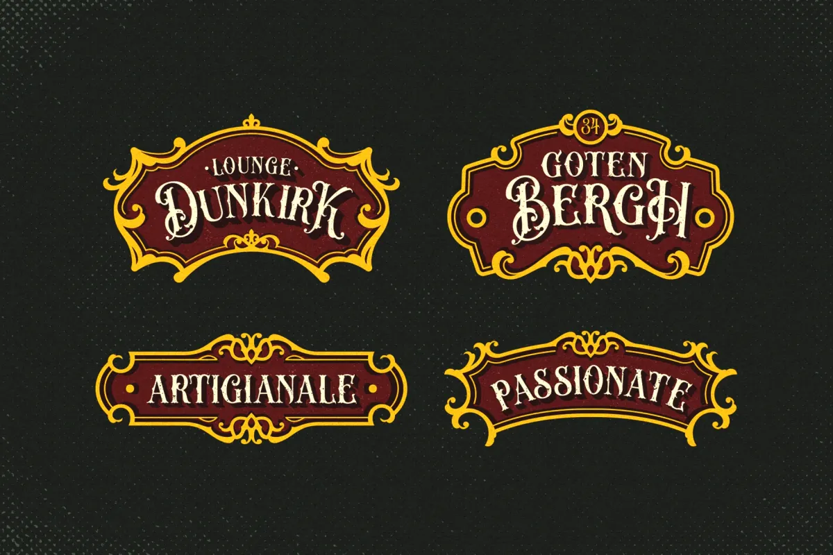 Arquitec — Vintage Display Font
