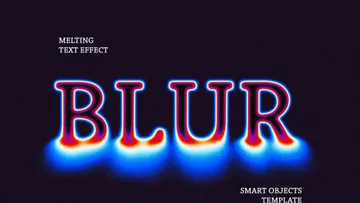 Blur Text Effect