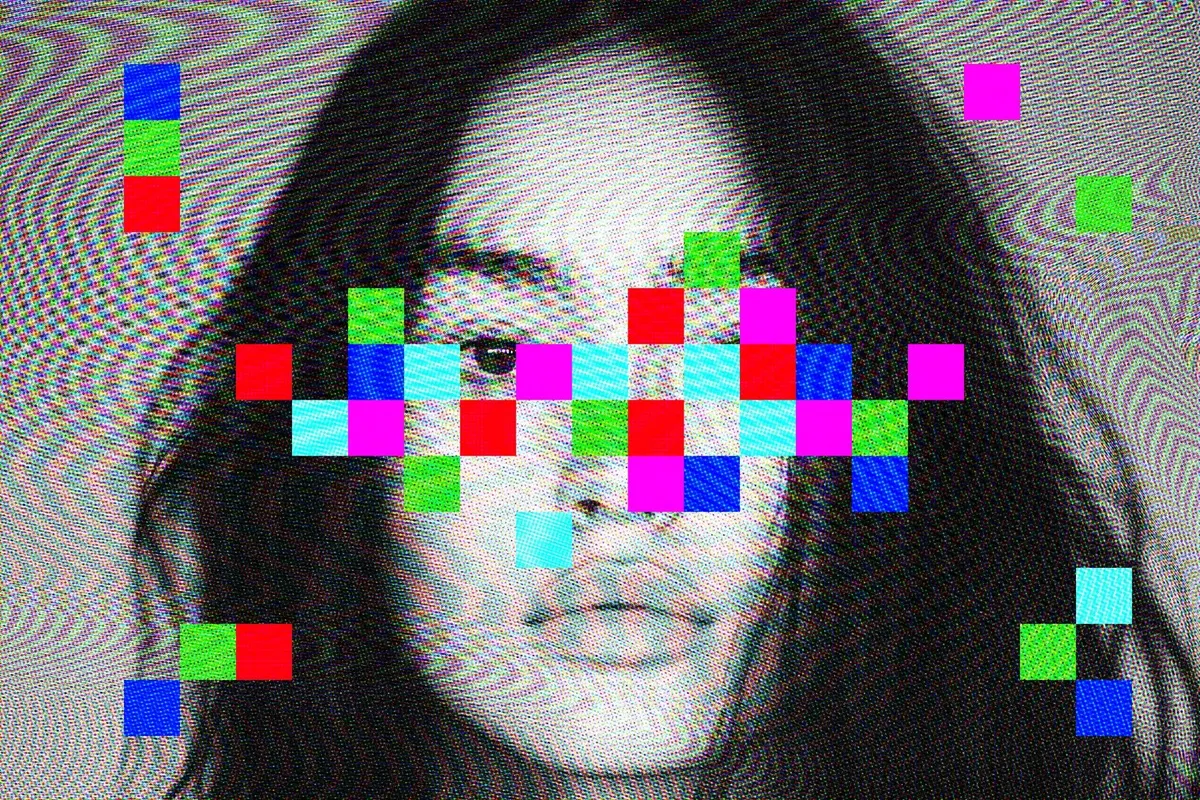Screen Glitch Photo Effect