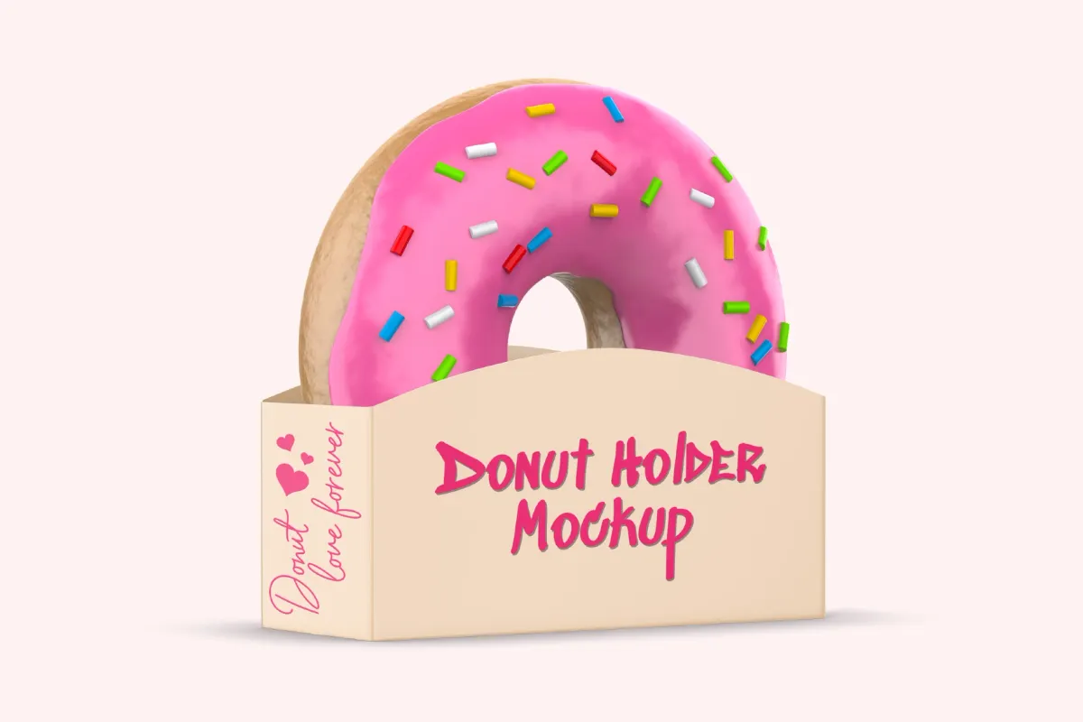 Donut Holder Mockup