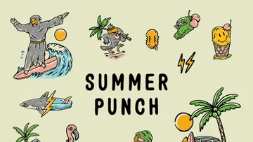Summer Punch Illustrations