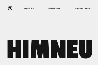 Himneu – Modern Condensed Sans Font