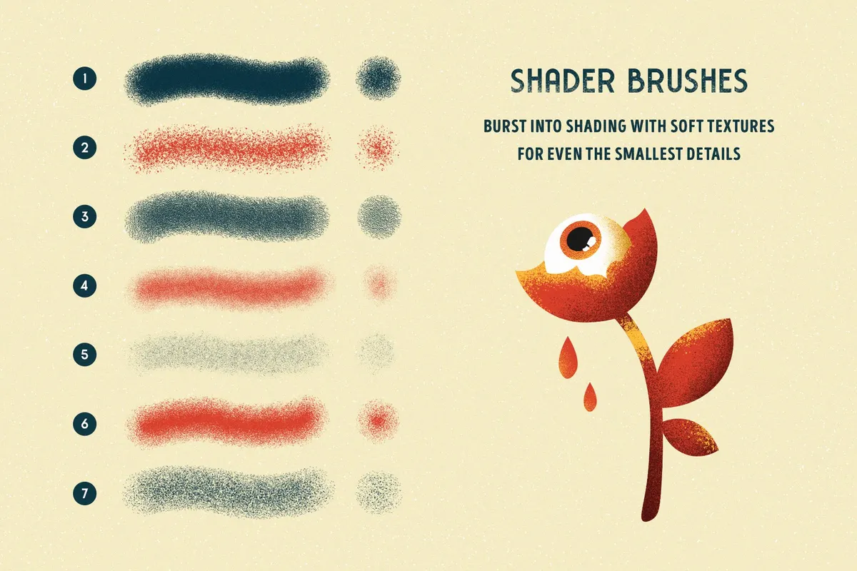 Shader Photoshop Brushes