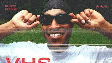 VHS Retro Photo Effect