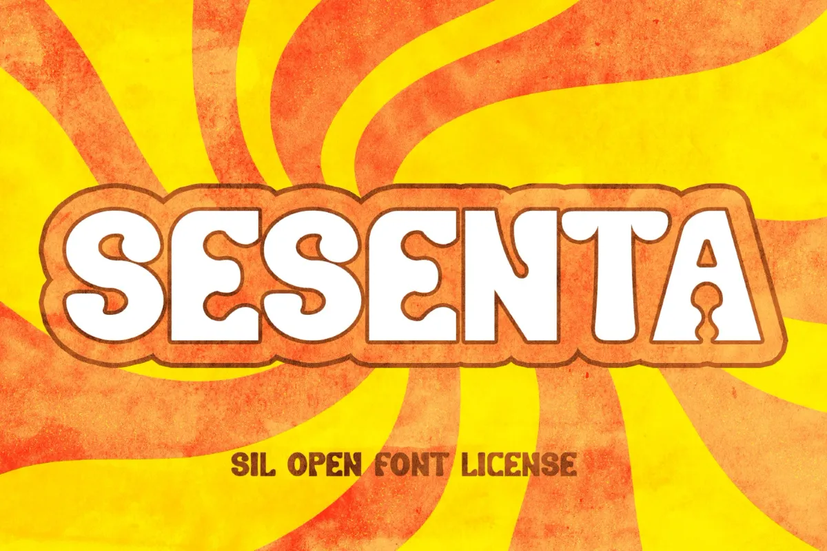 Sesenta - 60s Summer Font